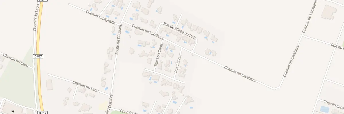 Plan du 4 Rue Aliénor à Idron