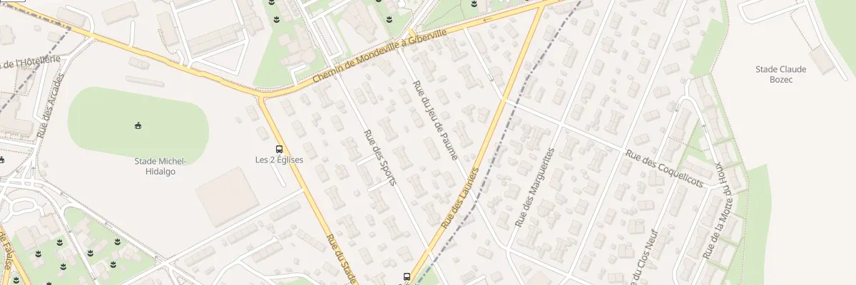 Plan du 4 Rue du Jeu de Paume à Colombelles
