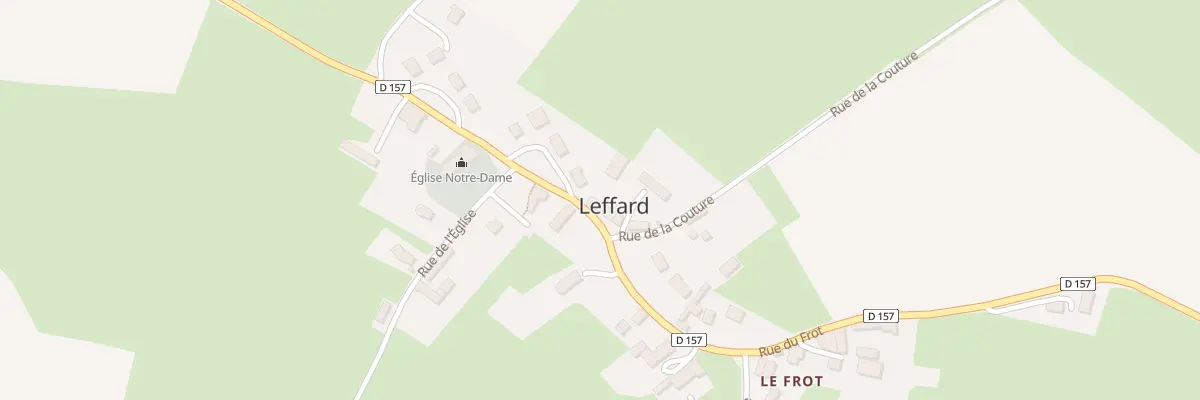 Plan du 21 Rue le grand Jardin à Leffard