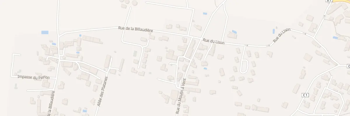 Plan du 2 Imp de la Remondière à Fressines