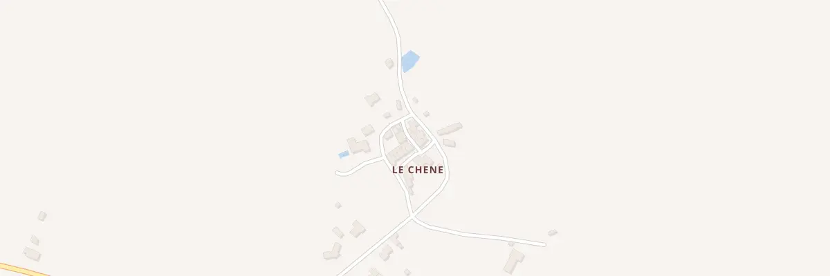Plan du 13 Le Chêne à Saint-Aubin-le-Cloud