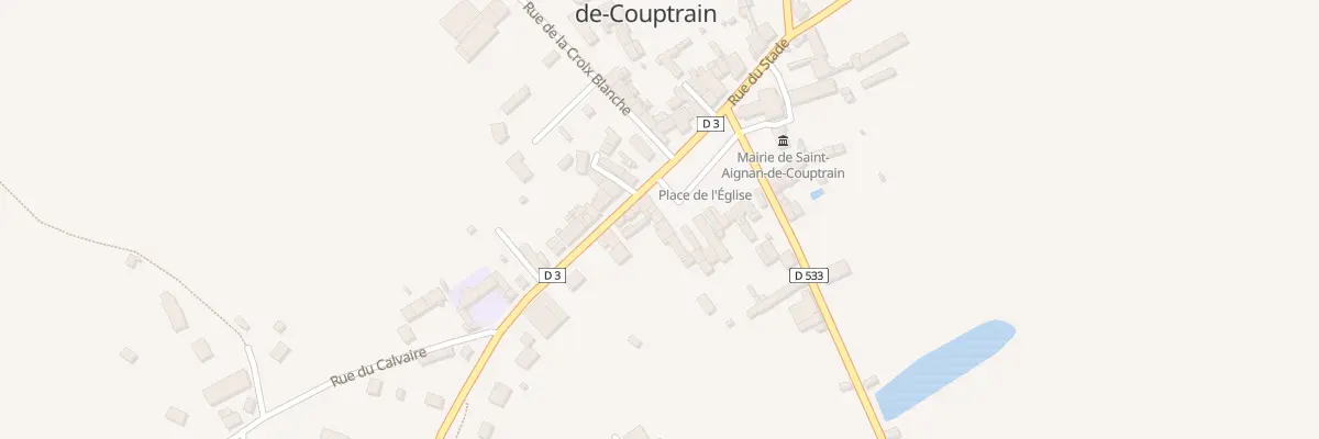 Plan du 25 Pl de l’Eglise à Saint-Aignan-de-Couptrain