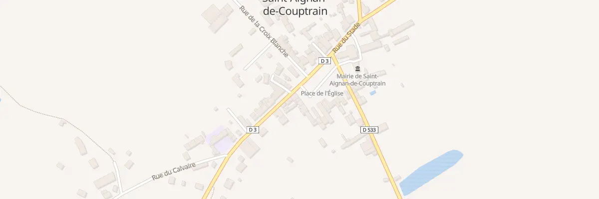 Plan du 27 Pl de l’Eglise à Saint-Aignan-de-Couptrain