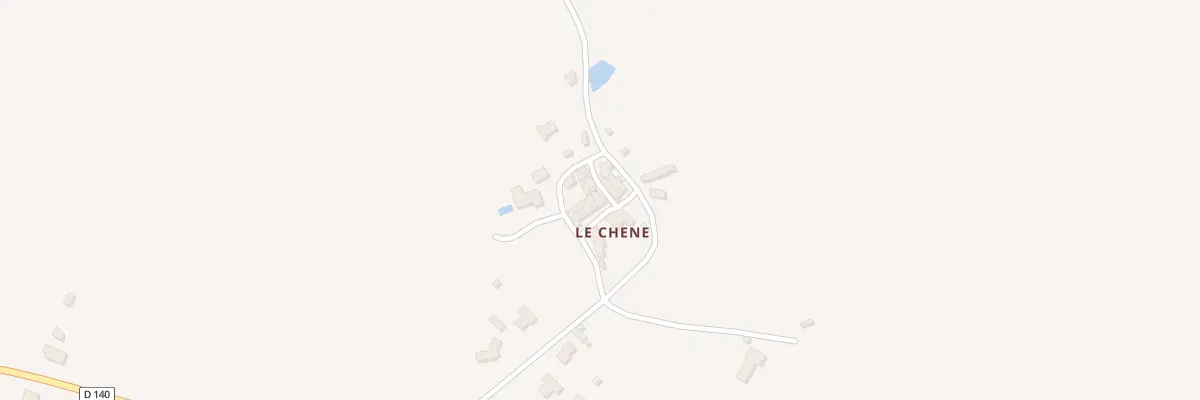 Plan du 19 Le Chêne à Saint-Aubin-le-Cloud