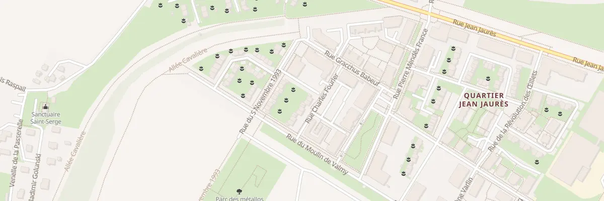 Plan du 3 Rue Charles Fourier à Colombelles