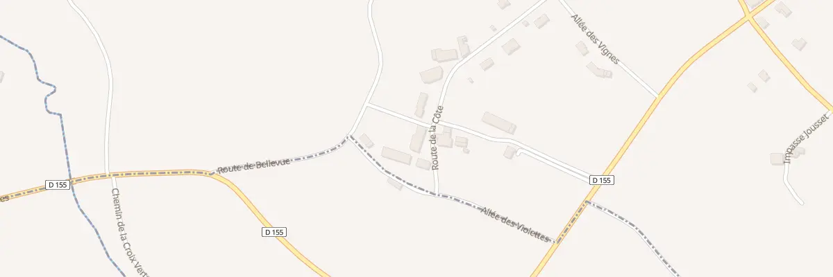 Plan du 5042 La Cote à Mérignac