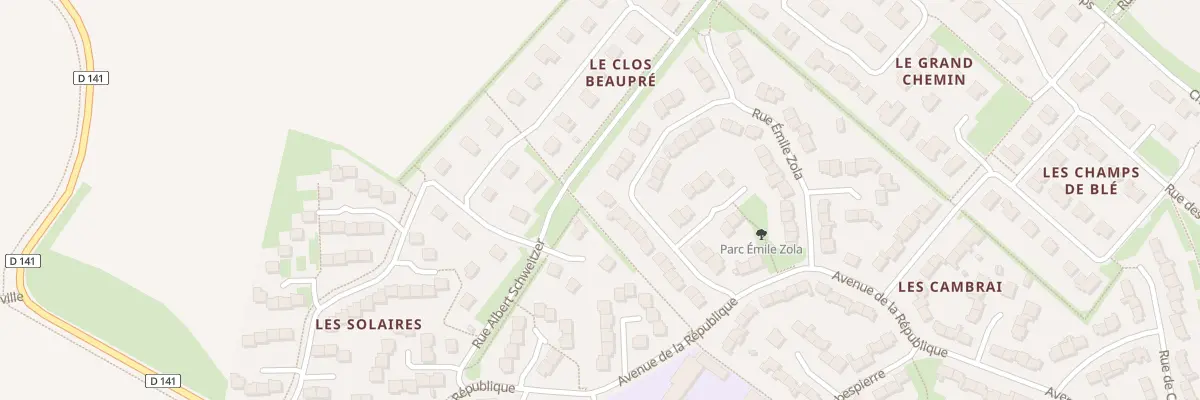 Plan du 23 Rue Jules Ferry à Blainville-sur-Orne