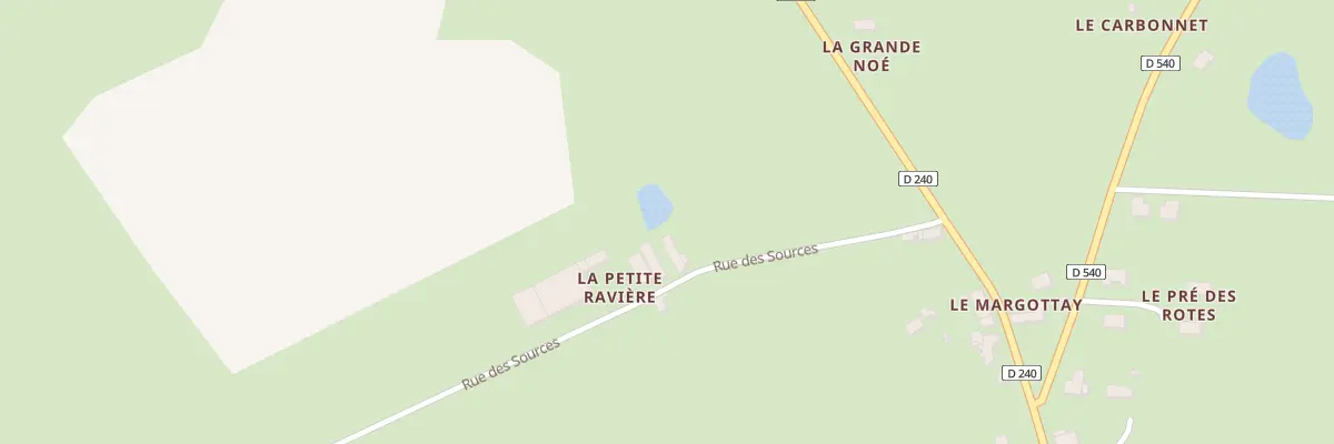 Plan du 180 Rte des Sources à Saint-Georges-sur-Erve