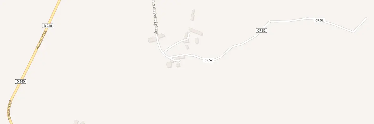 Plan du 445 Che du Petit Épinay à Trans