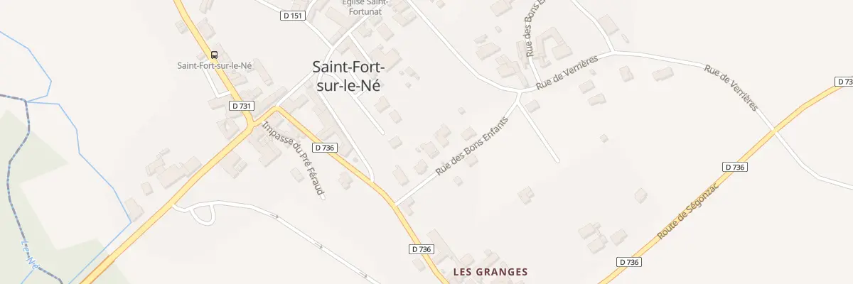 Plan du 24 Rue des Bons Enfants à Saint-Fort-sur-le-Né
