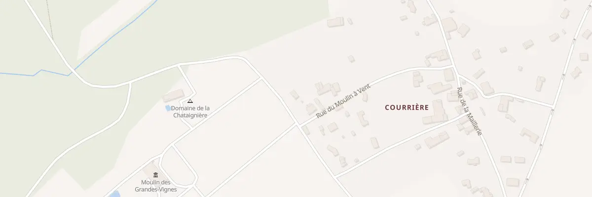 Plan du 255 Courriere à Périssac