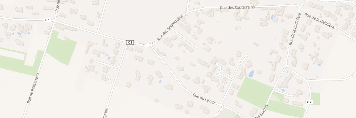 Plan du 9 Rue du Lavoir à Fressines