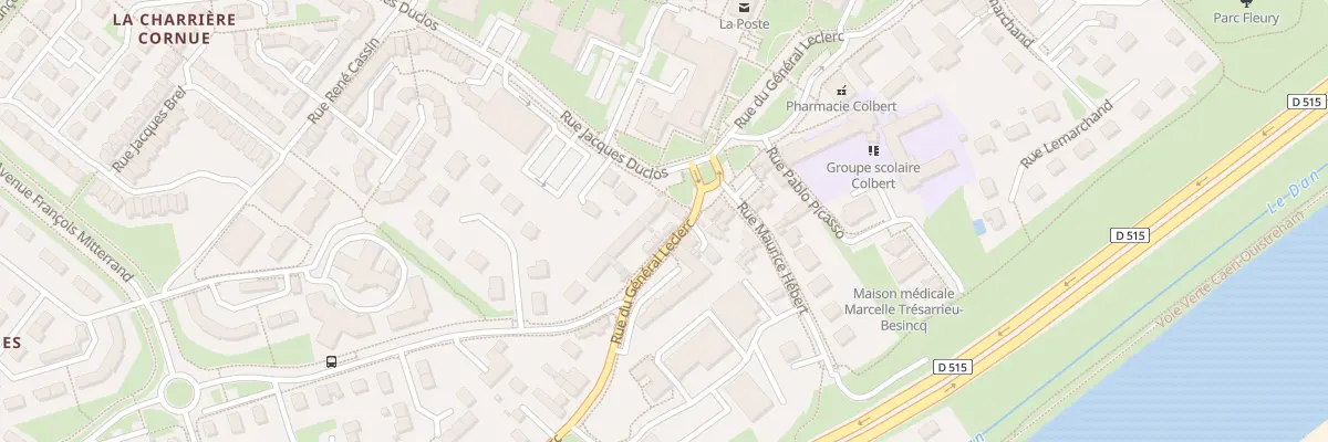 Plan du 21 Rue du Général Leclerc à Blainville-sur-Orne