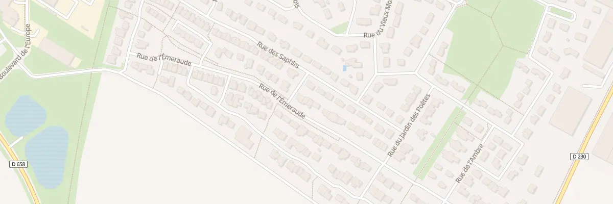 Plan du 58 Rue Emeraude à Bourguébus