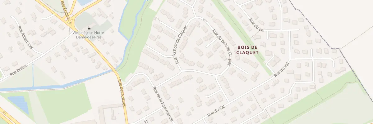 Plan du 51 Rue du Bois de Claquet à Mondeville