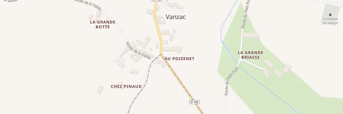 Plan du 9 Rte des 3 Monts à Vanzac