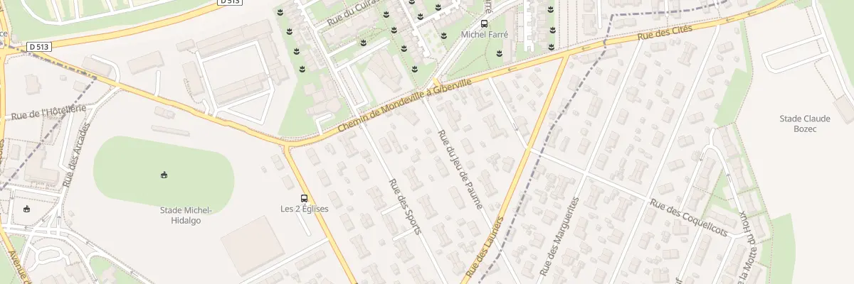 Plan du 82 Rue du Jeu de Paume à Colombelles