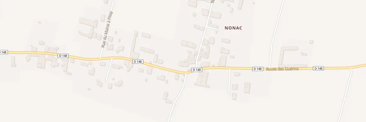 Plan du 25 Rte du Portail Robin à Genté