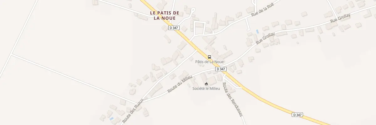 Plan du 2 Rte des Ruaux à Mazé-Milon