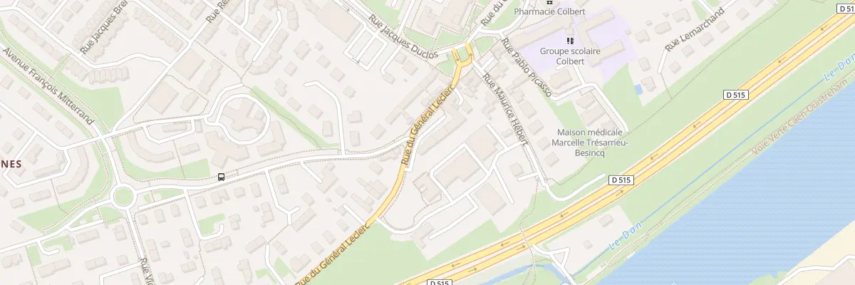 Plan du 38 Rue du Général Leclerc à Blainville-sur-Orne