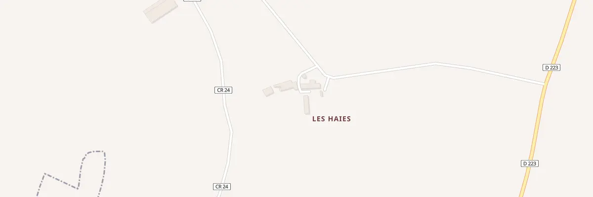 Plan du 5087 Les Hayes à La Pallu