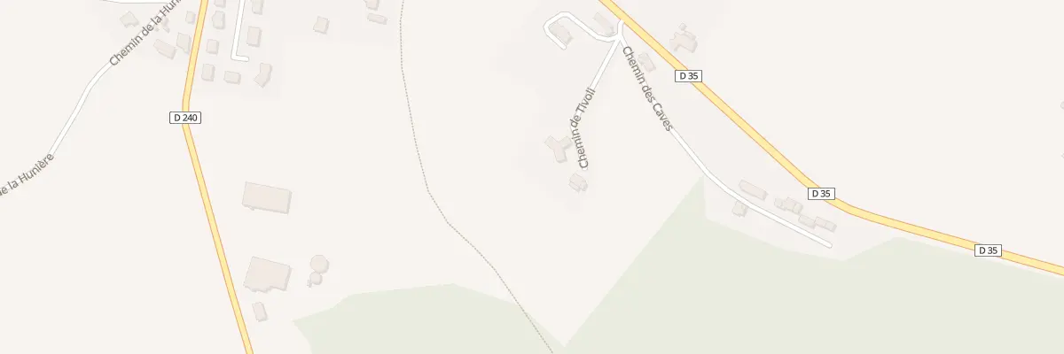 Plan du 650 Che de Tivoli à Izé