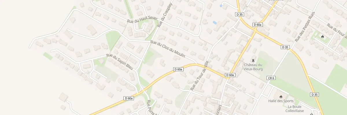 Plan du 12 Rue de Caen à Colleville-Montgomery