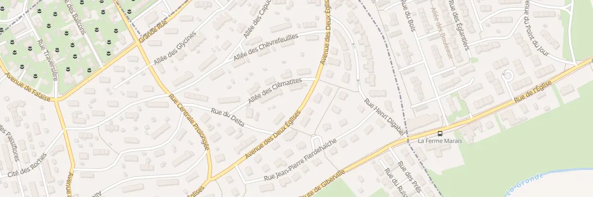 Plan du 4 All des Clématites à Mondeville