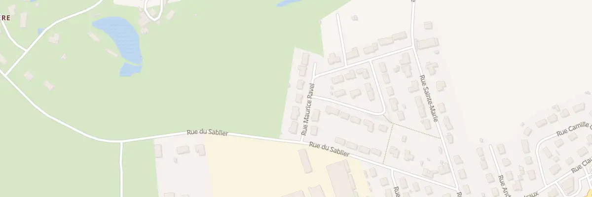 Plan du 5 Rue Maurice Ravel au Tallud