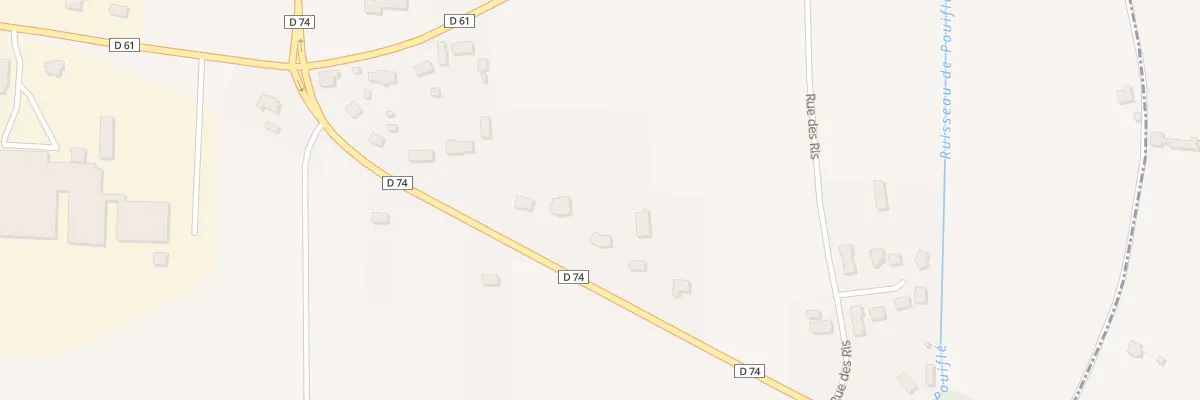 Plan du 6B Rte de Montgeoffroy à Cornillé-les-Caves