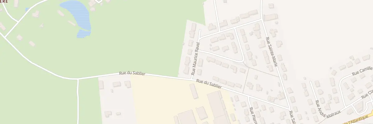 Plan du 3 Rue Maurice Ravel au Tallud