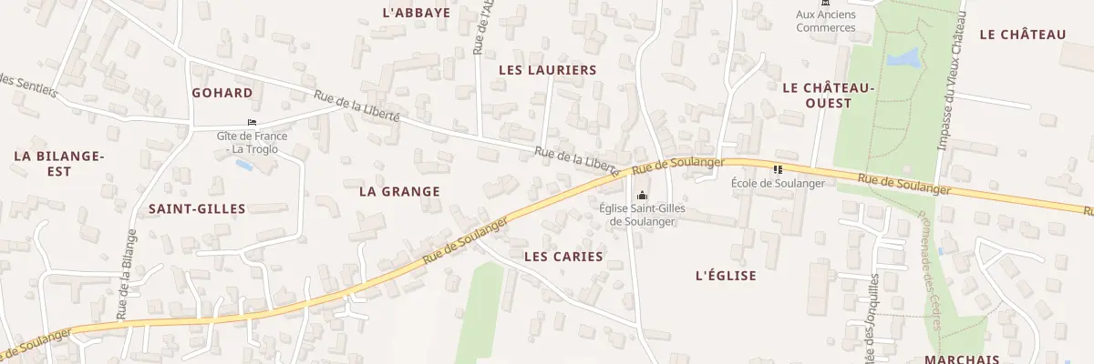Plan du 54T Rue de soulanger à Doué-en-Anjou