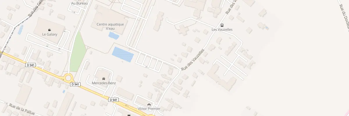 Plan du 21 Rue des Vauzelles à Châteaubernard