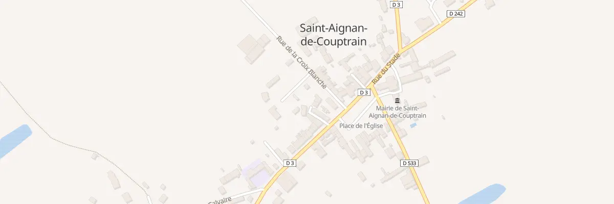 Plan du 5 Rue du Bon Accueil à Saint-Aignan-de-Couptrain