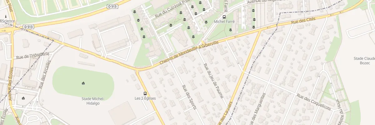 Plan du 10 Rue du Jeu de Paume à Colombelles