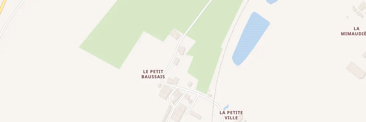 Plan du 18 Le Petit Beaussais à Mazières-en-Gâtine