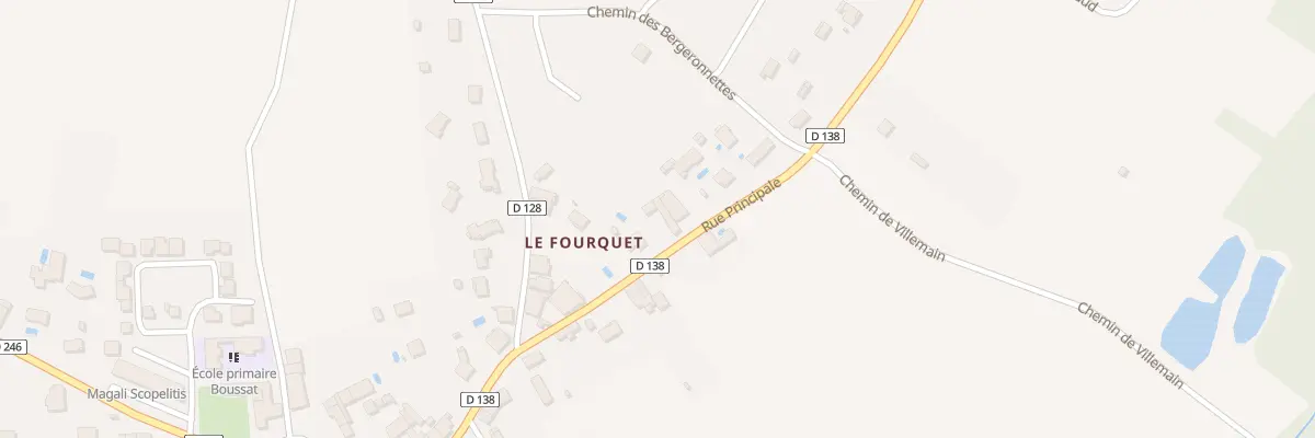 Plan du 59 Rue Principale à Villegouge