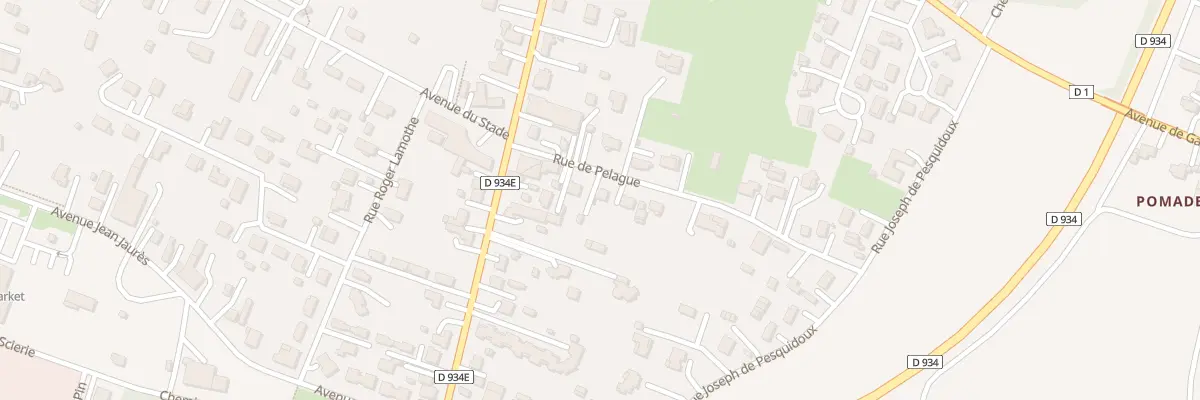 Plan du 88 Rue de Pelague à Villeneuve-de-Marsan