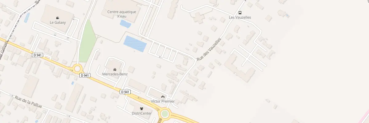 Plan du 17 Rue des Vauzelles à Châteaubernard