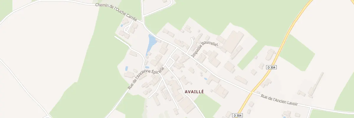 Plan du 1 Rue de l’Ancienne Epicerie à Brûlain