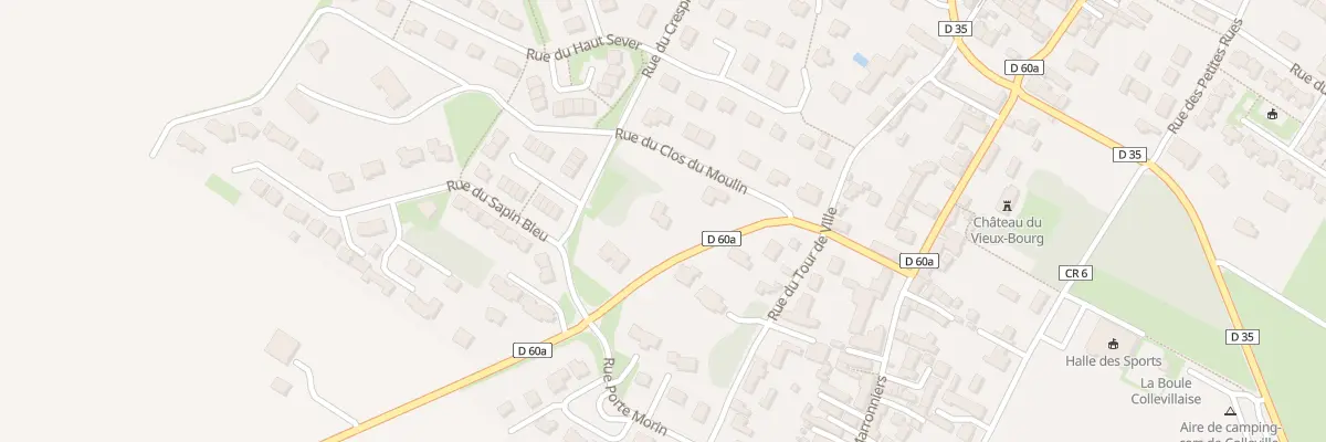 Plan du 14 Rue de Caen à Colleville-Montgomery
