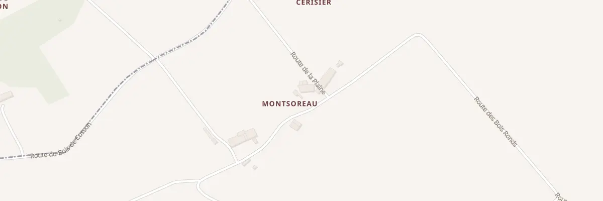 Plan du 19 Rte des Bois Ronds à Vanzac
