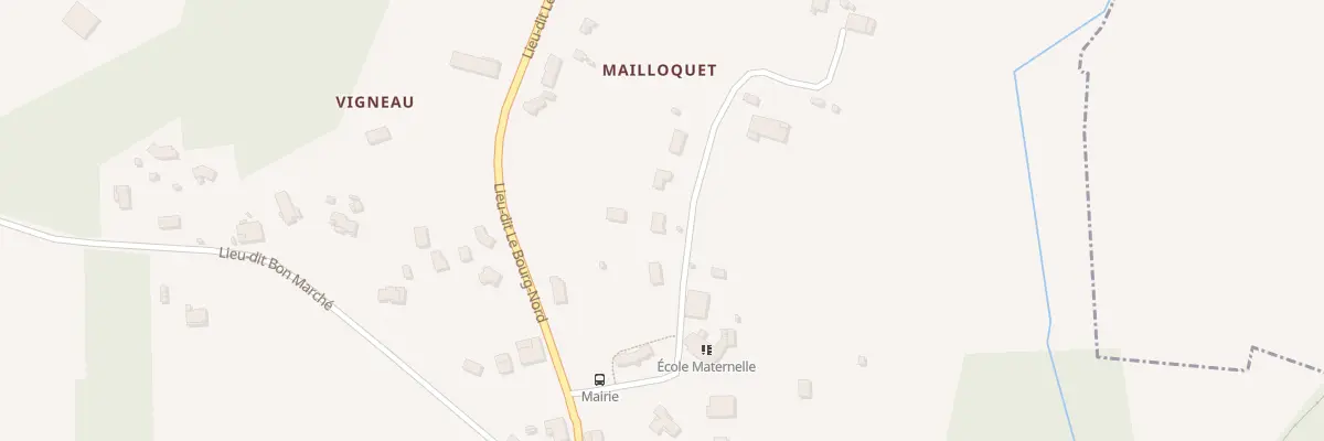 Plan du 4T Mailloquet à Tizac-de-Lapouyade
