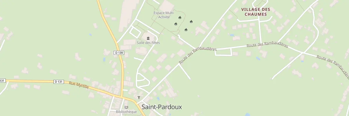 Plan du 15 Rte des Rambaudières à Saint-Pardoux-Soutiers