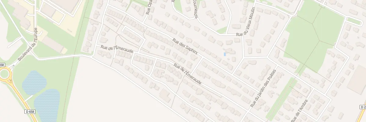 Plan du 62 Rue de l’Émeraude à Bourguébus