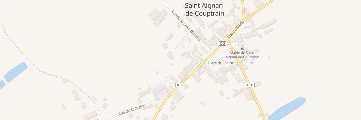 Plan du 3 Rue du Bon Accueil à Saint-Aignan-de-Couptrain