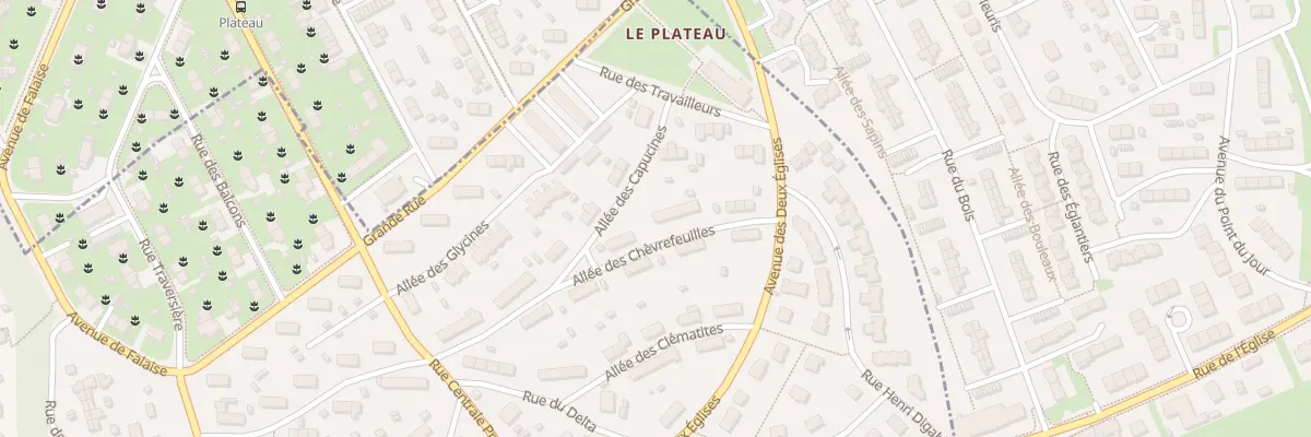 Plan du 3 All des Chèvrefeuilles à Mondeville