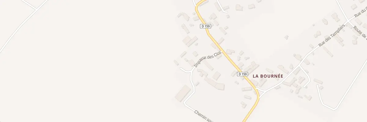 Plan du 5465F Imp des Clos à Louresse-Rochemenier