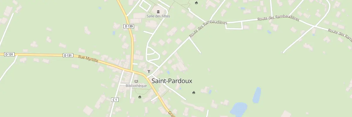 Plan du 10 Rte des Rambaudières à Saint-Pardoux-Soutiers