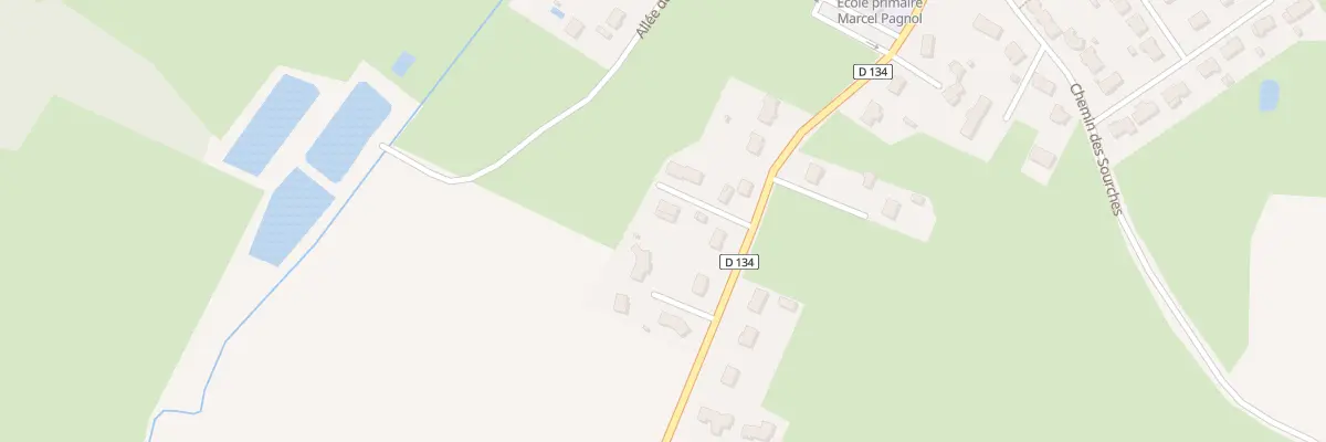 Plan du 19 Rue des Grandes Vignes à Courtillers